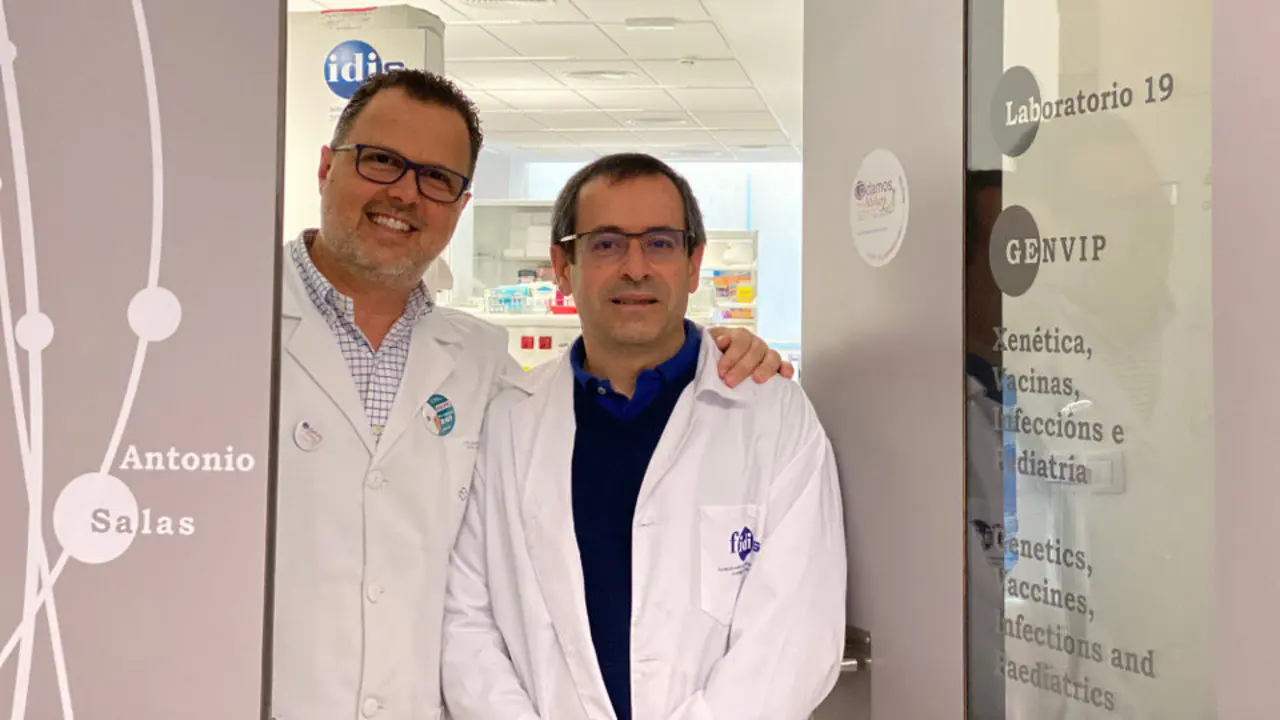 Federico Martinón y Antonio Salas.EP