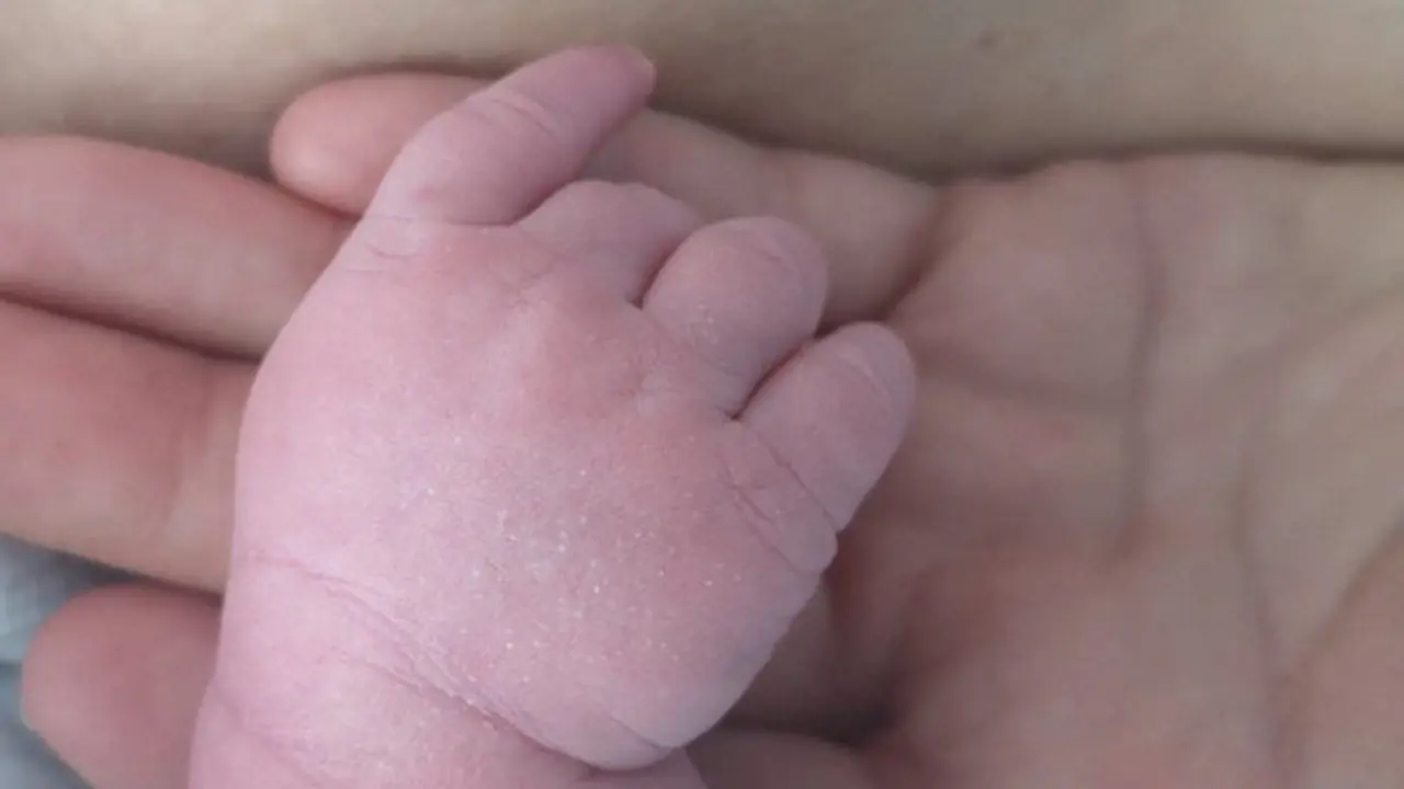 As mans de Ana Pontón e a súa filla. TWITTER (@anaponton)