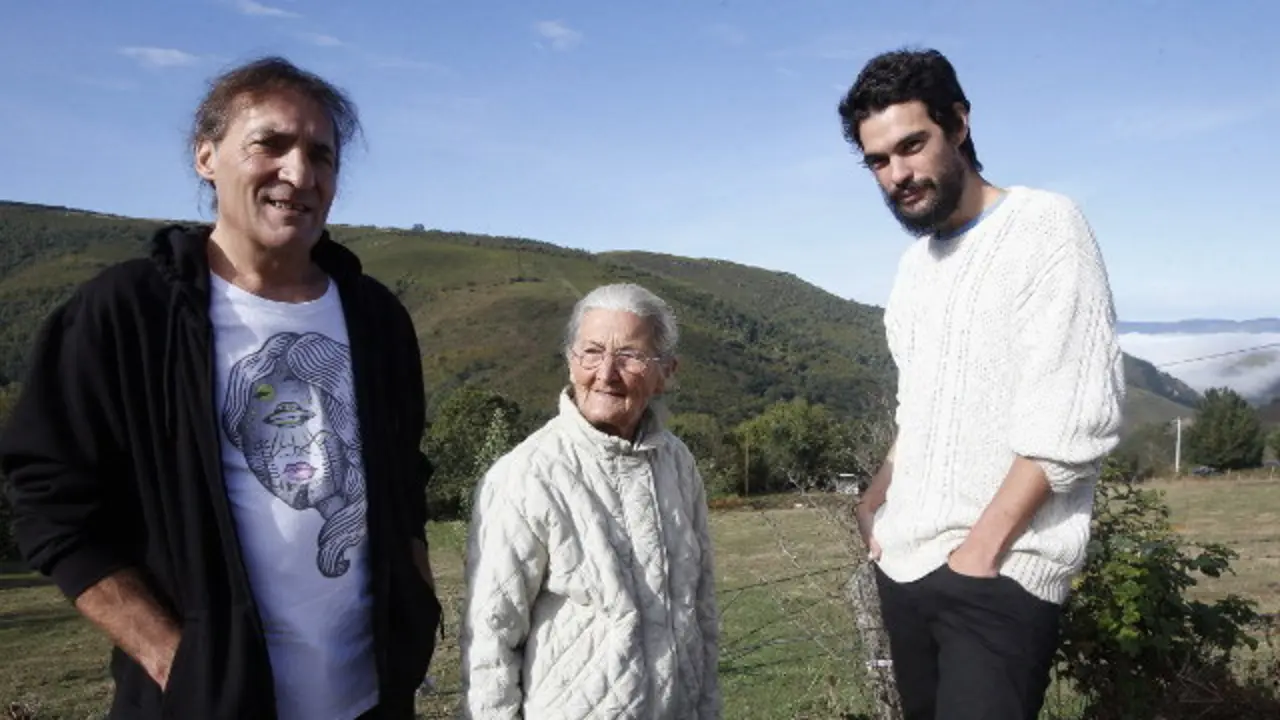 Amador Arias, Benedicta Sánchez e Oliver Laxe. SEBAS SENANDE