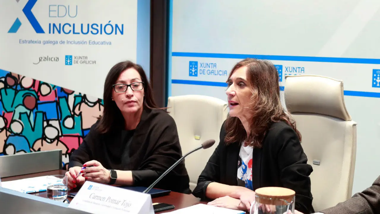 A conselleira de Educación, Universidade e Formación Profesional, Carmen Pomar, presentaen rolda de prensa o Protocolo para a intervención psicoeducativa da dislexia e outras dificultades específicas da aprendizaxe. Estará acompañada da presidenta da Asociación Galega de Dislexia (Agadix), Esther López Carbajales, coa que asinará un convenio de colaboración.