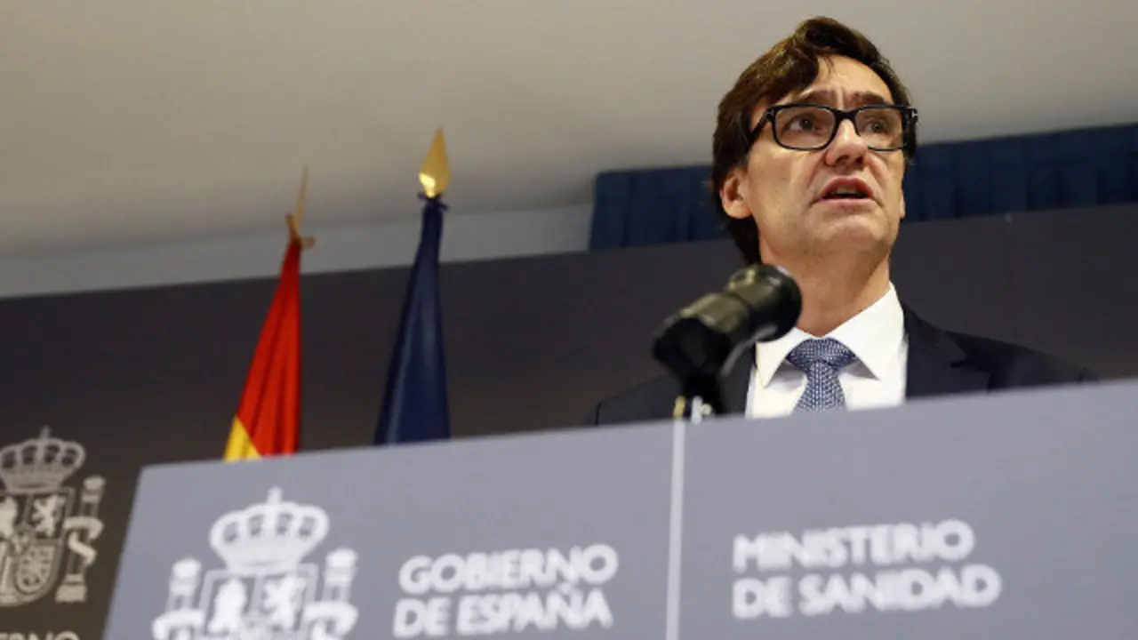 O ministro de Sanidade, Salvador Illa. EFE