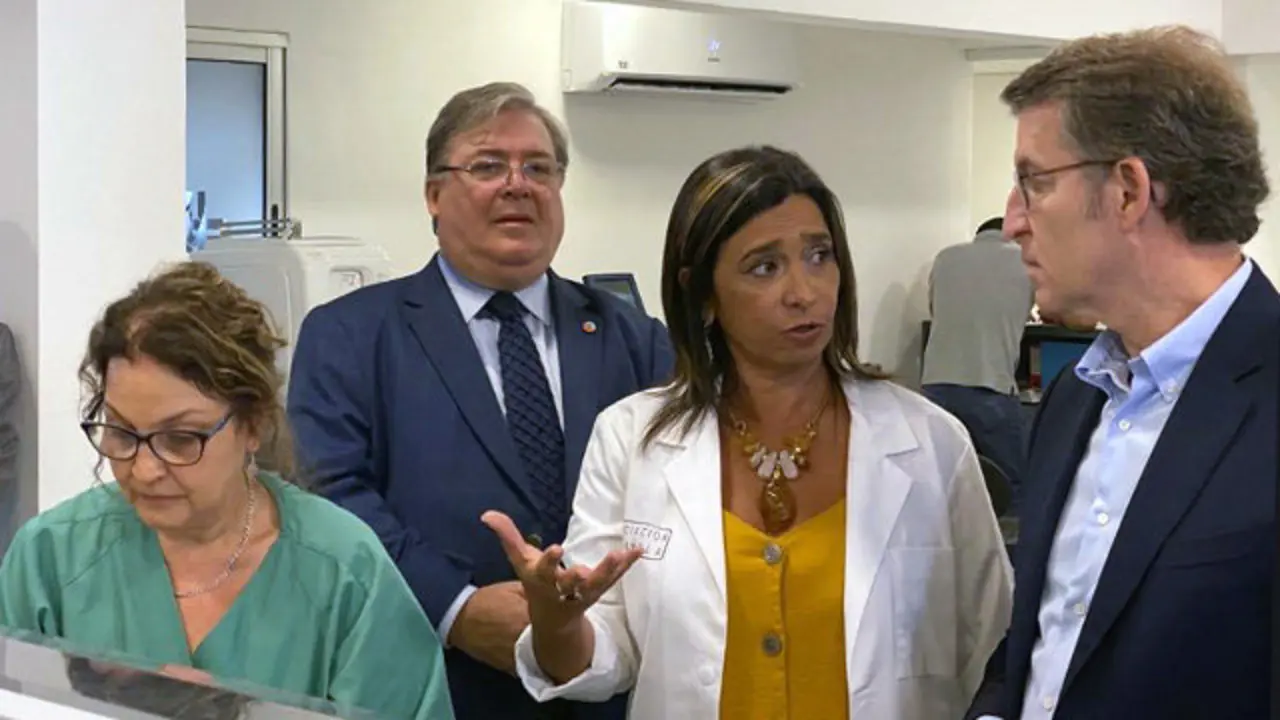 Feijóo, durante a súa visita a Uruguai. XUNTA