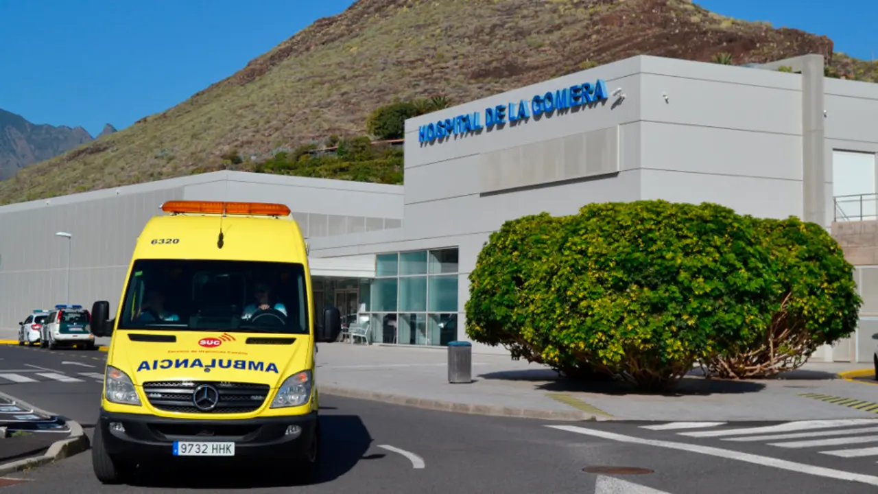 Hospital Nuestra Se&ntilde;ora de Guadalupe de La Gomera. VIOLETA MESA (EFE)