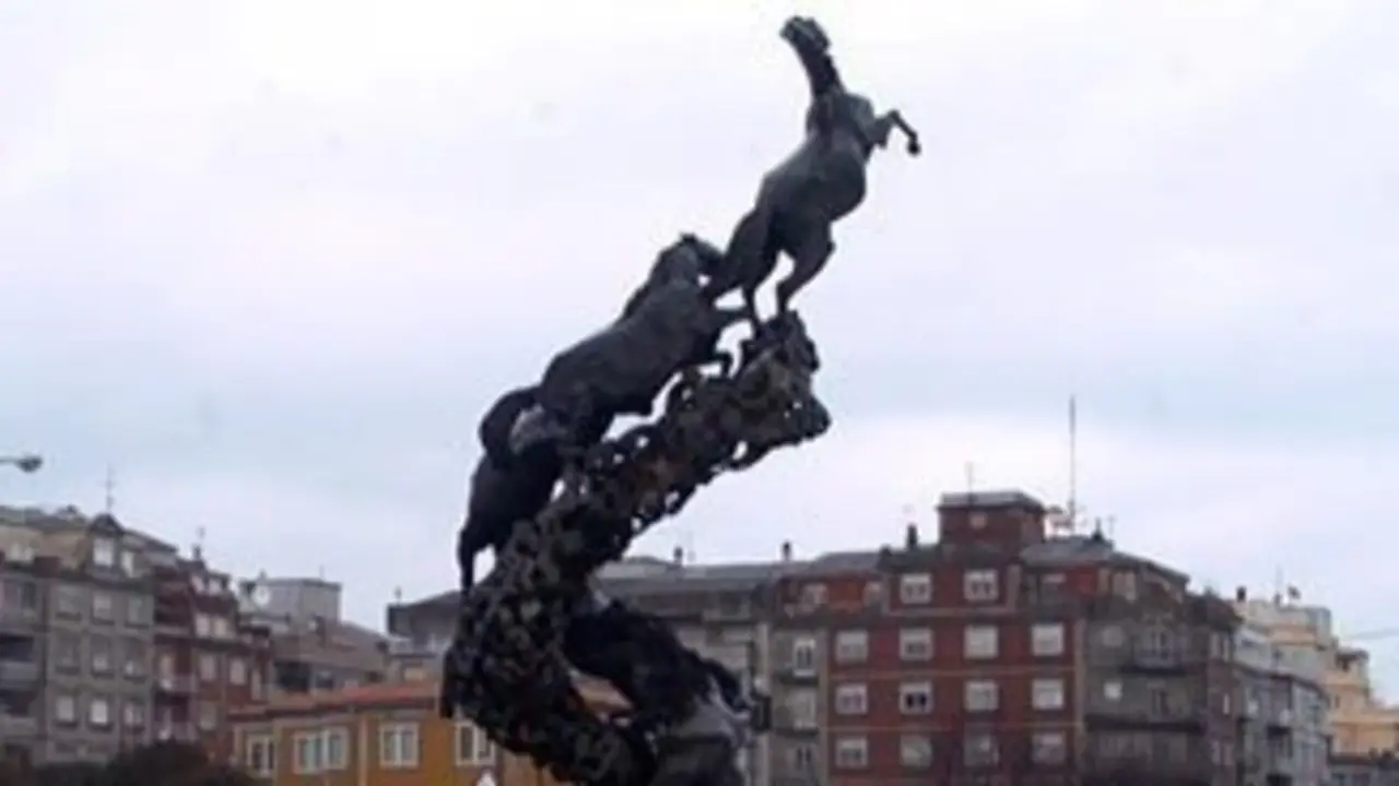 Praza de España, en Vigo. AEP