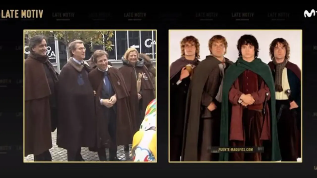 Montaje del monólogo 'Cocido de tronos', de Buenafuente. LATE MOTIV