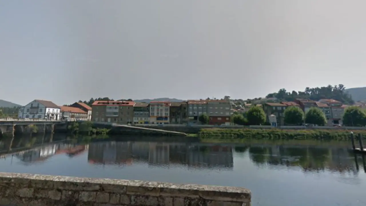 El río Ulla, a la altura de Padrón. GOOGLE MAPS