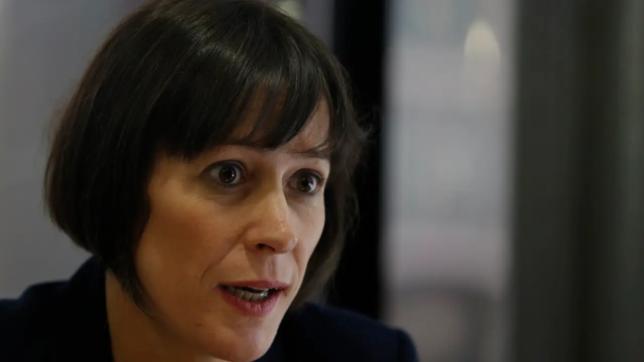 A líder do BNG, Ana Pontón. GONZALO GARCÍA