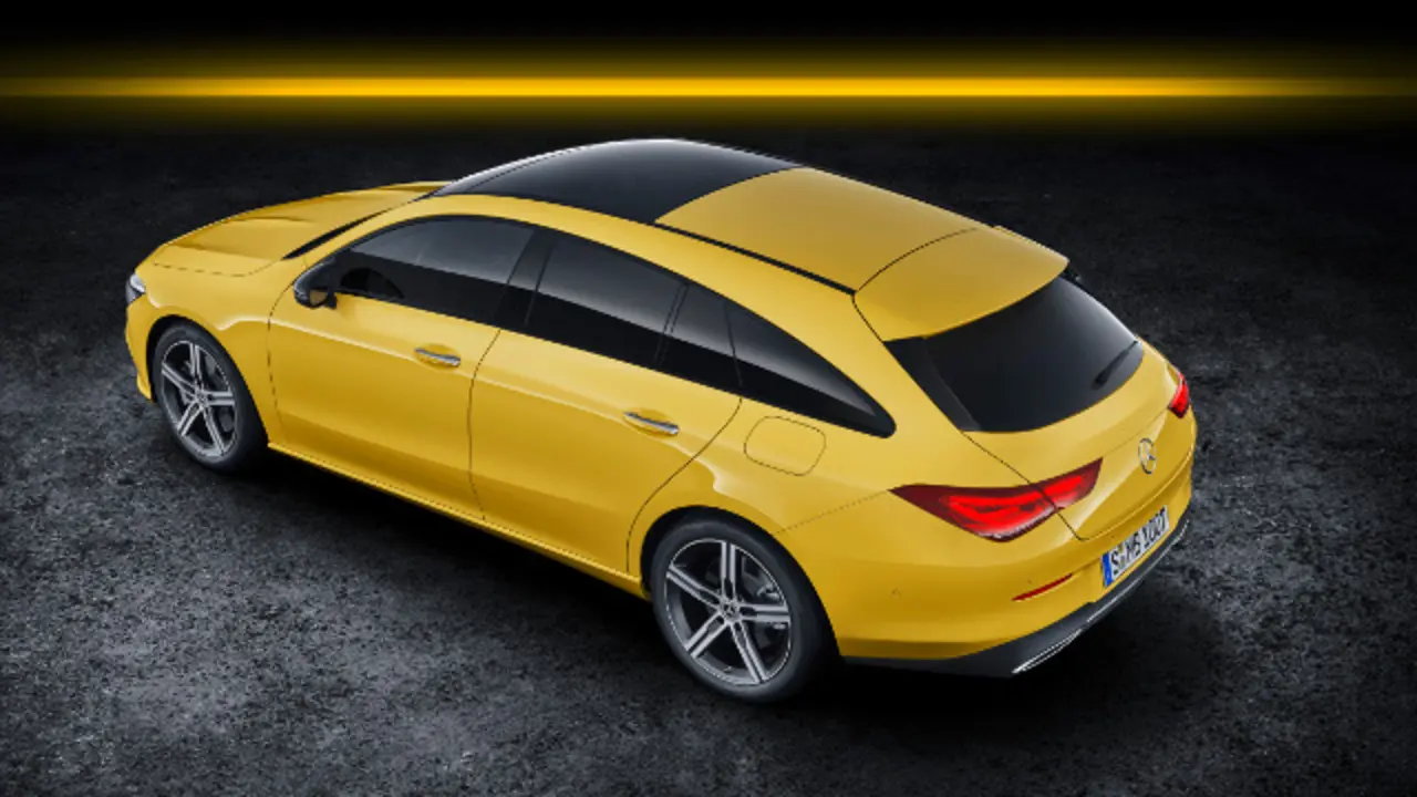 Mercedes-Benz CLA Shooting Brake, X118, 2019, Exterieur, sonnengelb // Mercedes-Benz CLA Shooting Brake, X118, 2019, Exterieur, sun yellow