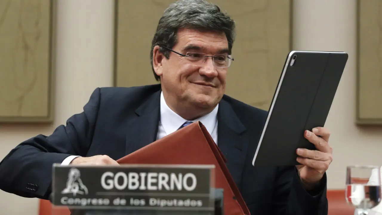 José Luis Escrivá, ministro de Seguridad Social.EFE