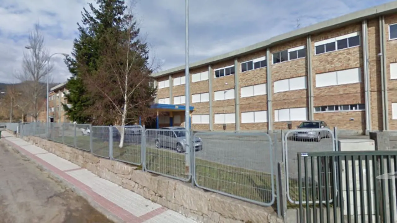 El IES Plurilingüe A Paralaia de Moaña. GOOGLE MAPS