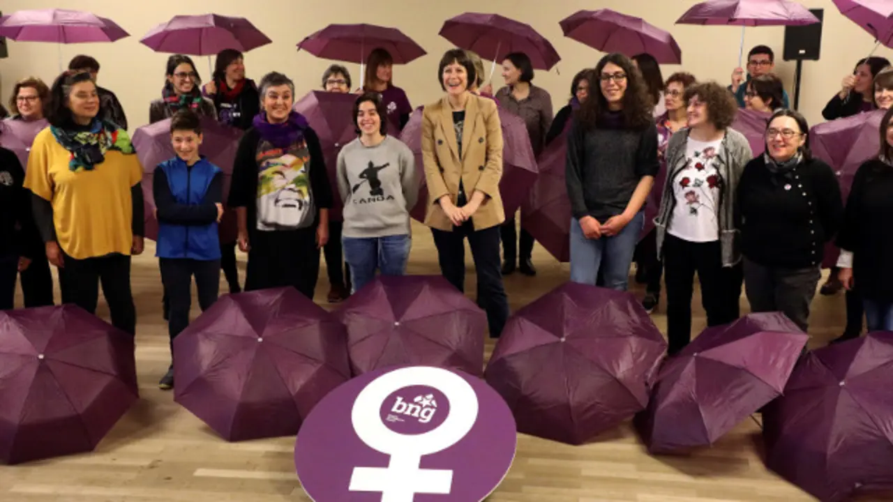 Ana Pontón, este 8-M. XOÁN REY