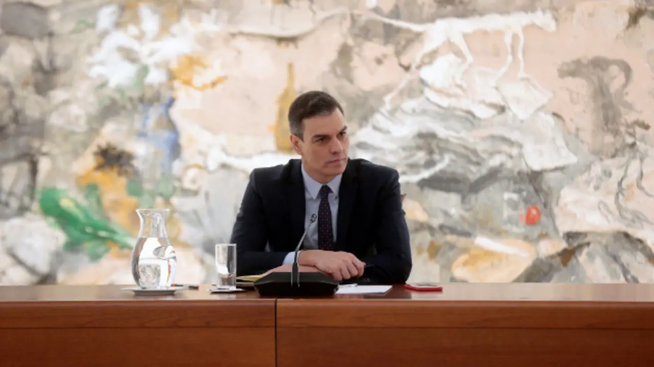 Pedro Sánchez, este martes. JOSE MARÍA CUADRADO JIMÉNEZ