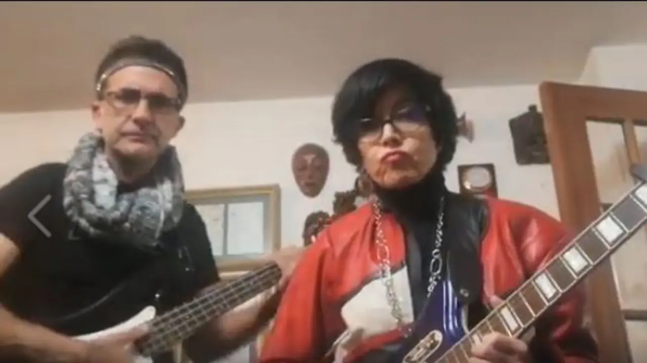 El Dúo Estático, en su versión de Mecano. FACEBOOK