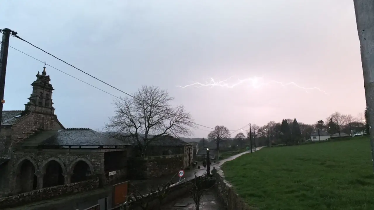 Tormenta en Vilar de Donas. EP