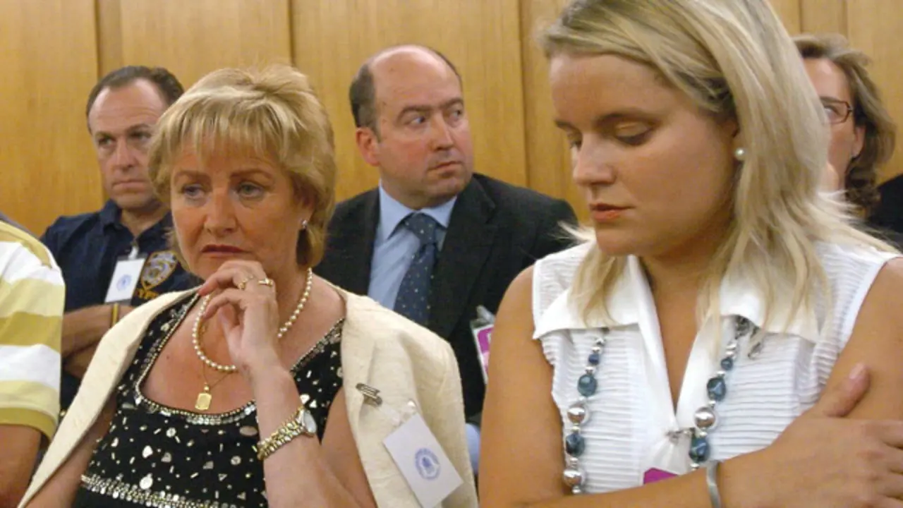 La madre y la hermana de Miguel Ángel Blanco, en una imagen de archivo. AEP