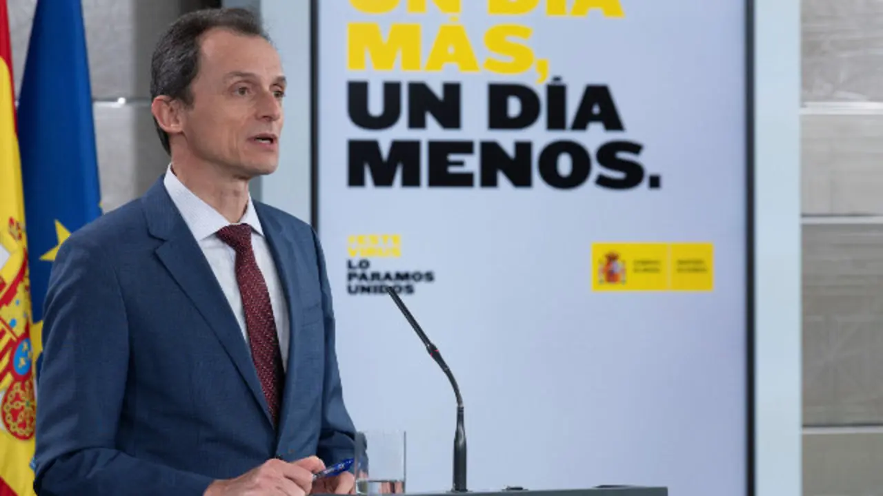 El ministro de Ciencia e Investigación, Pedro Duque. BORJA PUIG DE LA BELLACASA (Efe)