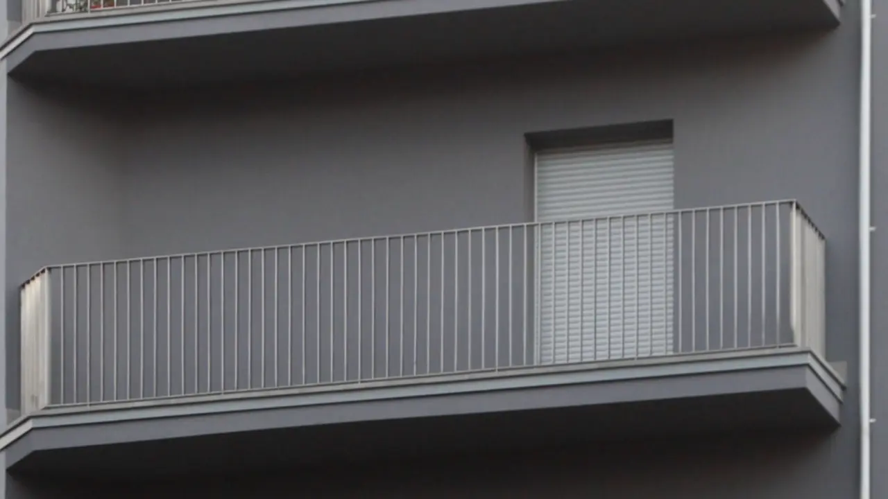 Un balcón vacío. RAFA FARIÑA