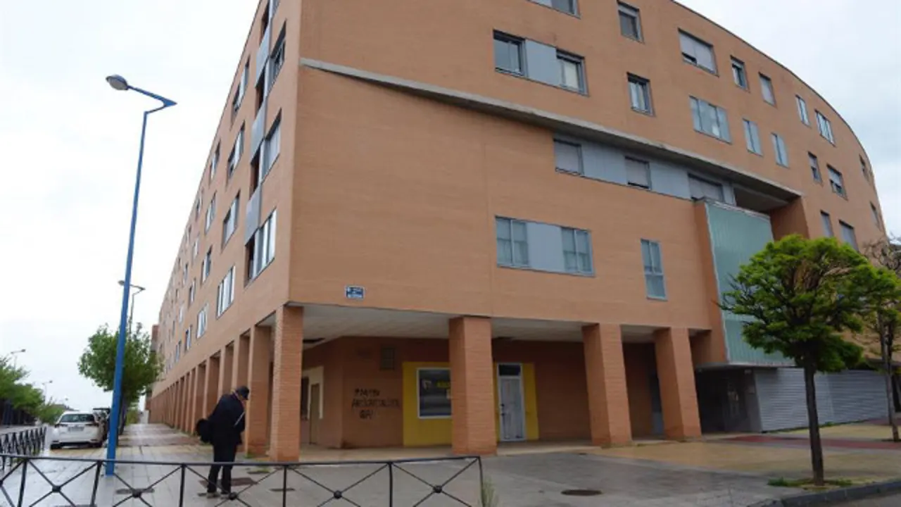 Edificio de Valladolid en el que se produjo el crimen. NACHO GALLEGO