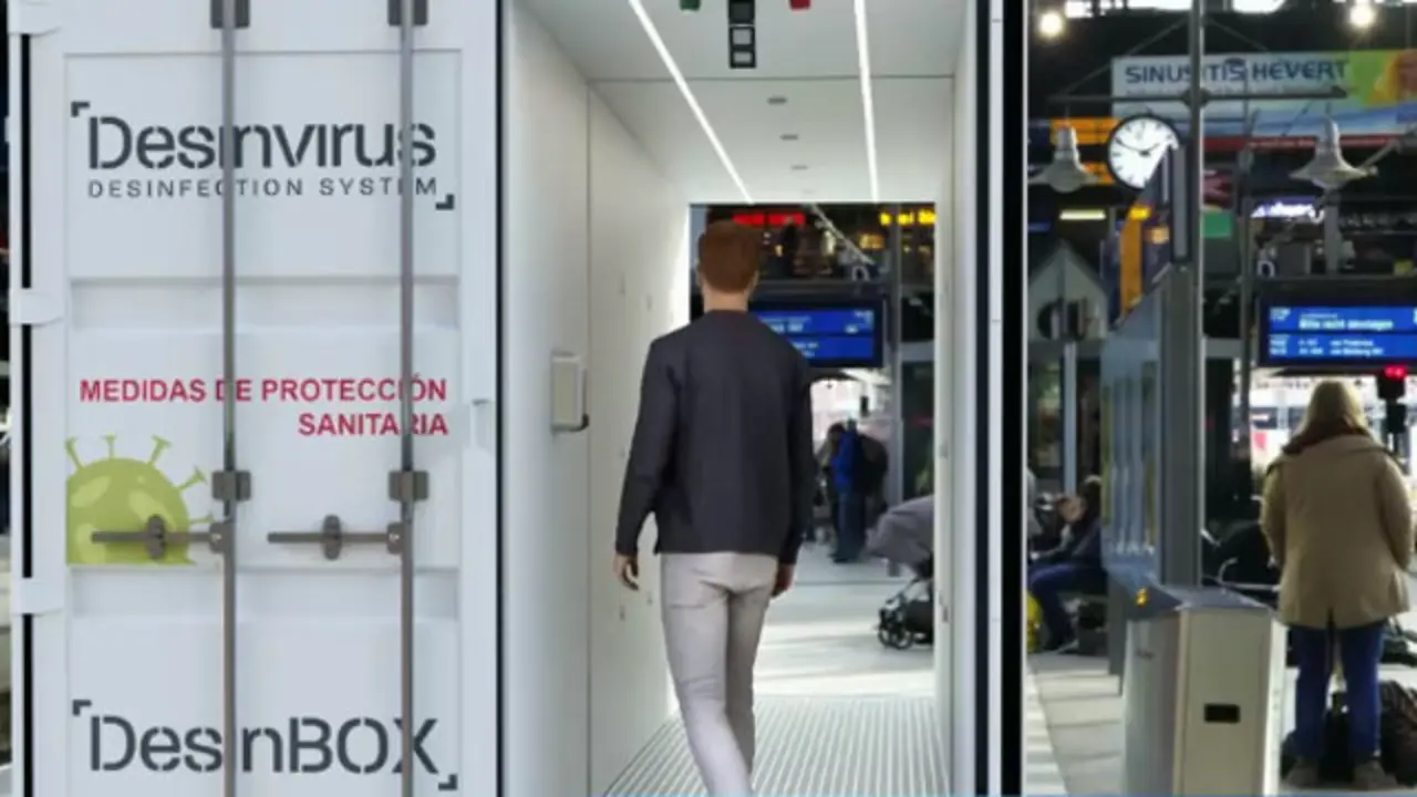 Proyecto del t&uacute;nel de desinfecci&oacute;n