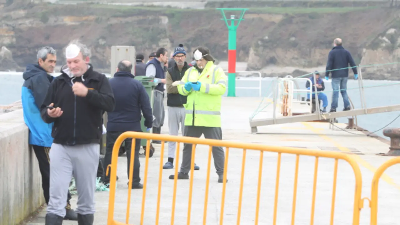 Tripulación del Carla. EP