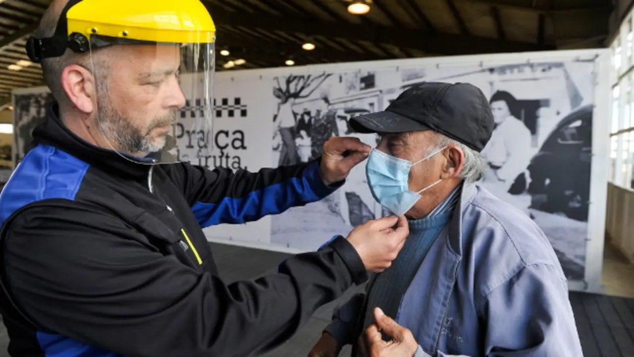Una imagen de un mercado en Portugal. CARLOS BARROSO (Efe)