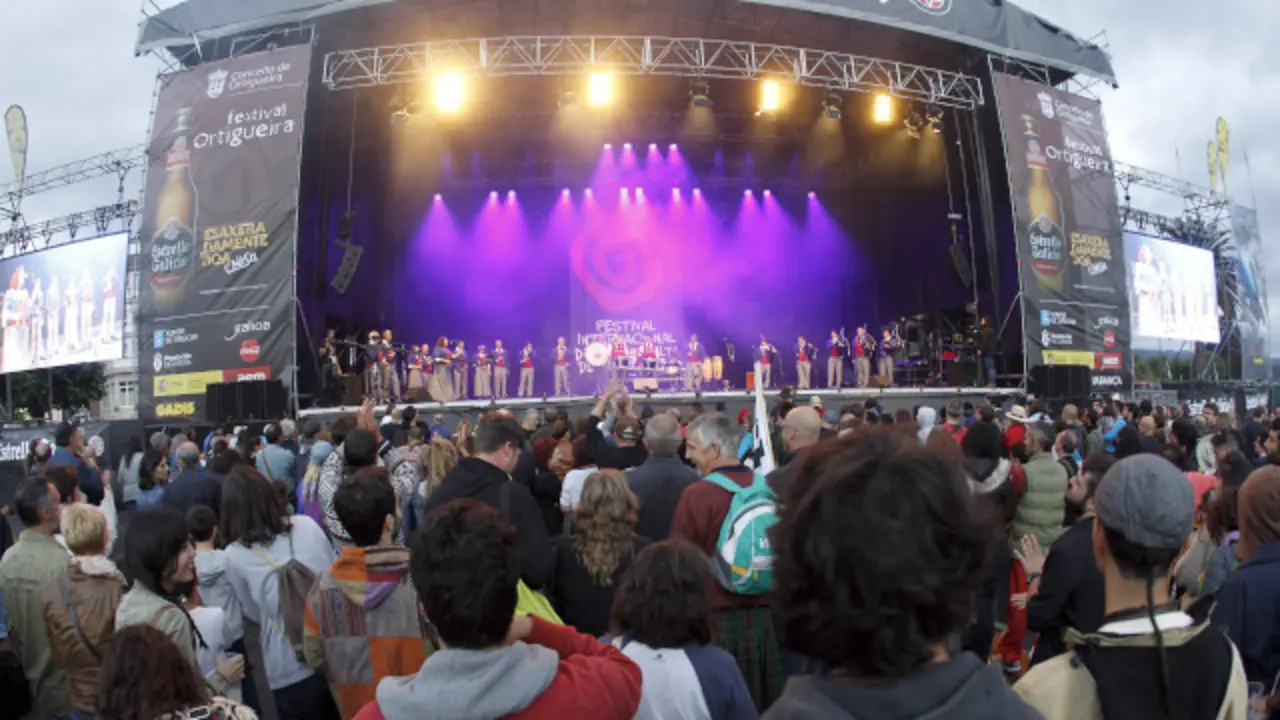 Un concerto nunha edición anterior do Festival de Ortigueira. EP