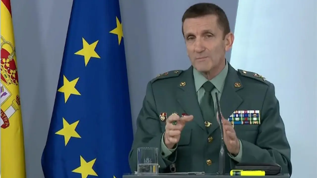 O xeneral José Manuel Santiago. EFE