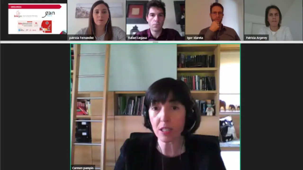 Un momento del encuentro. BIOGA