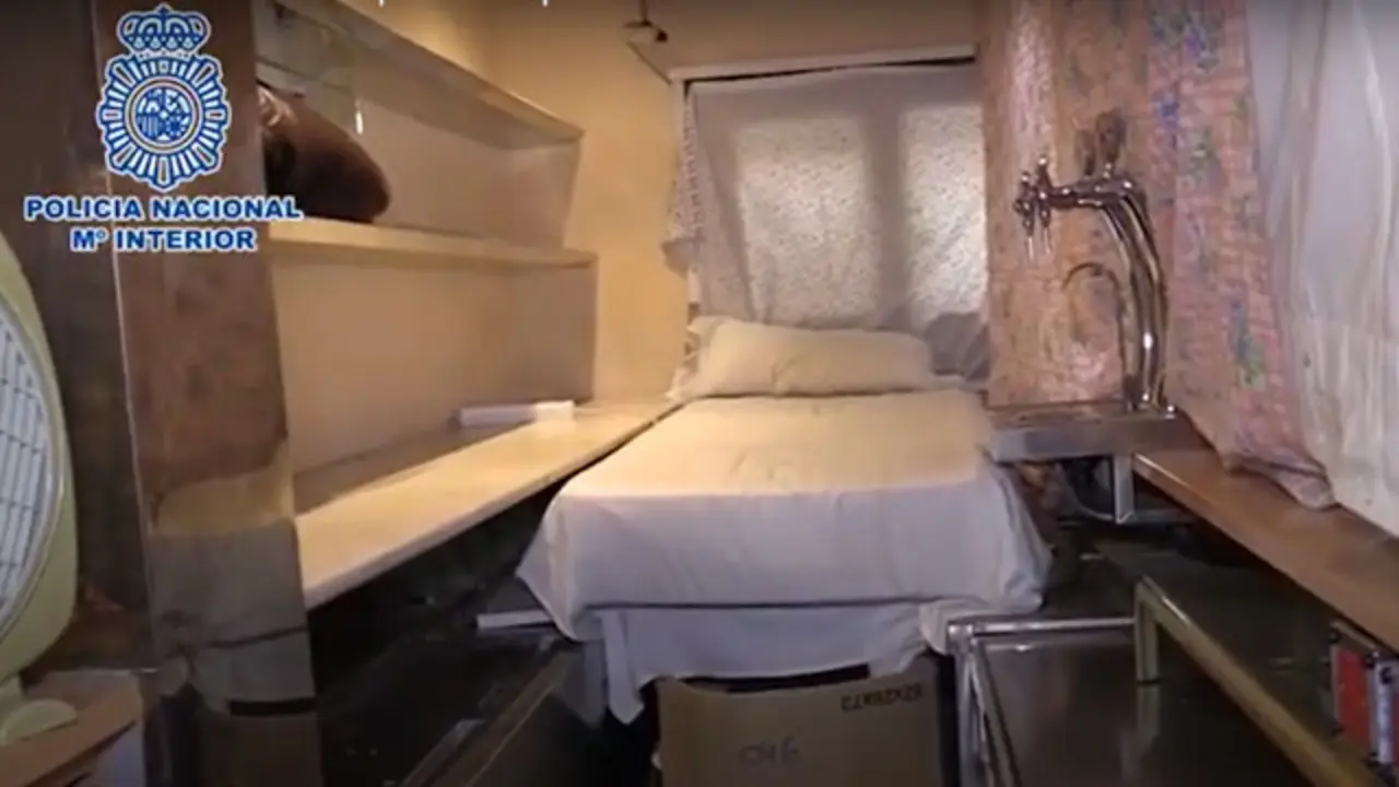 El restaurante en el que estaban confinadas 20 personas. POLICÍA