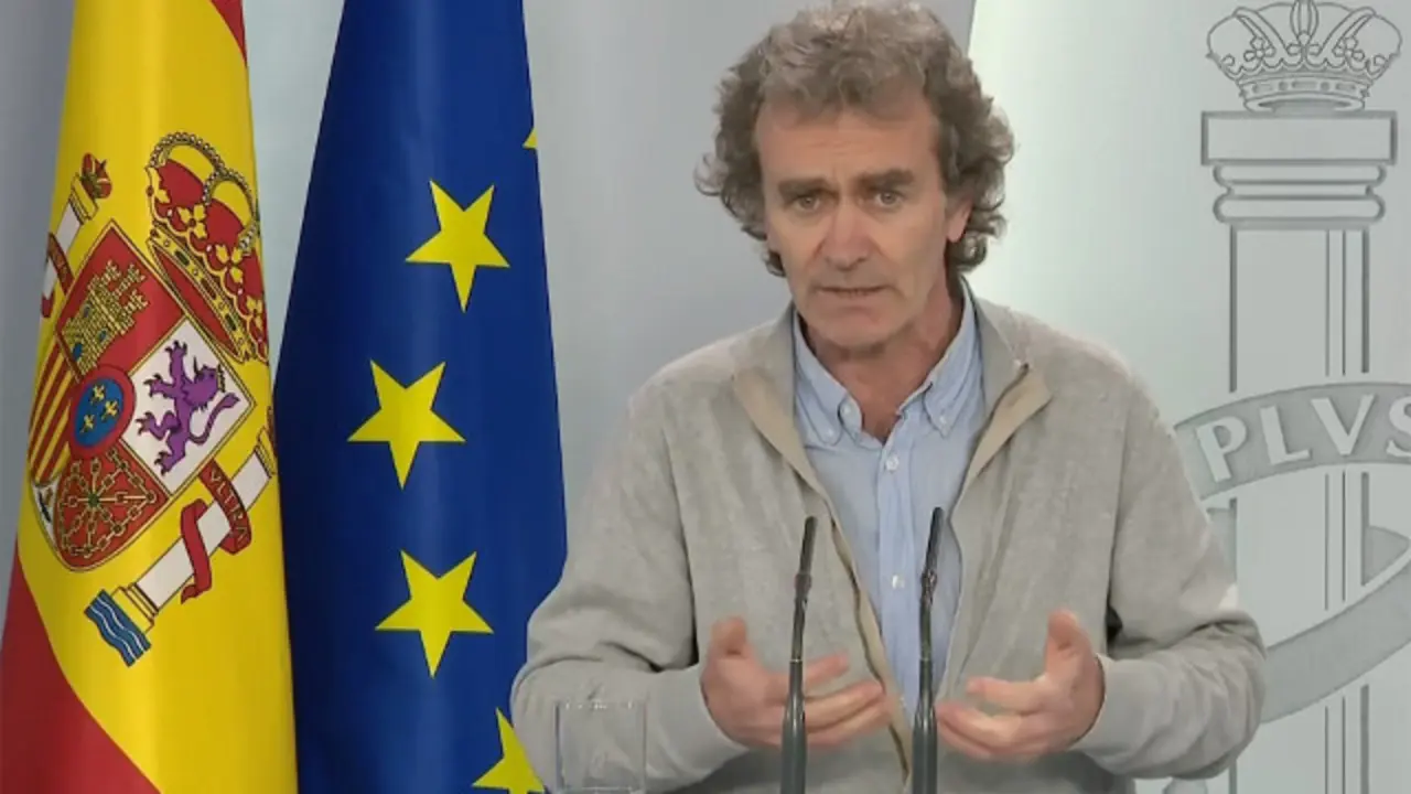 Fernando Simón, este lunes. EFE