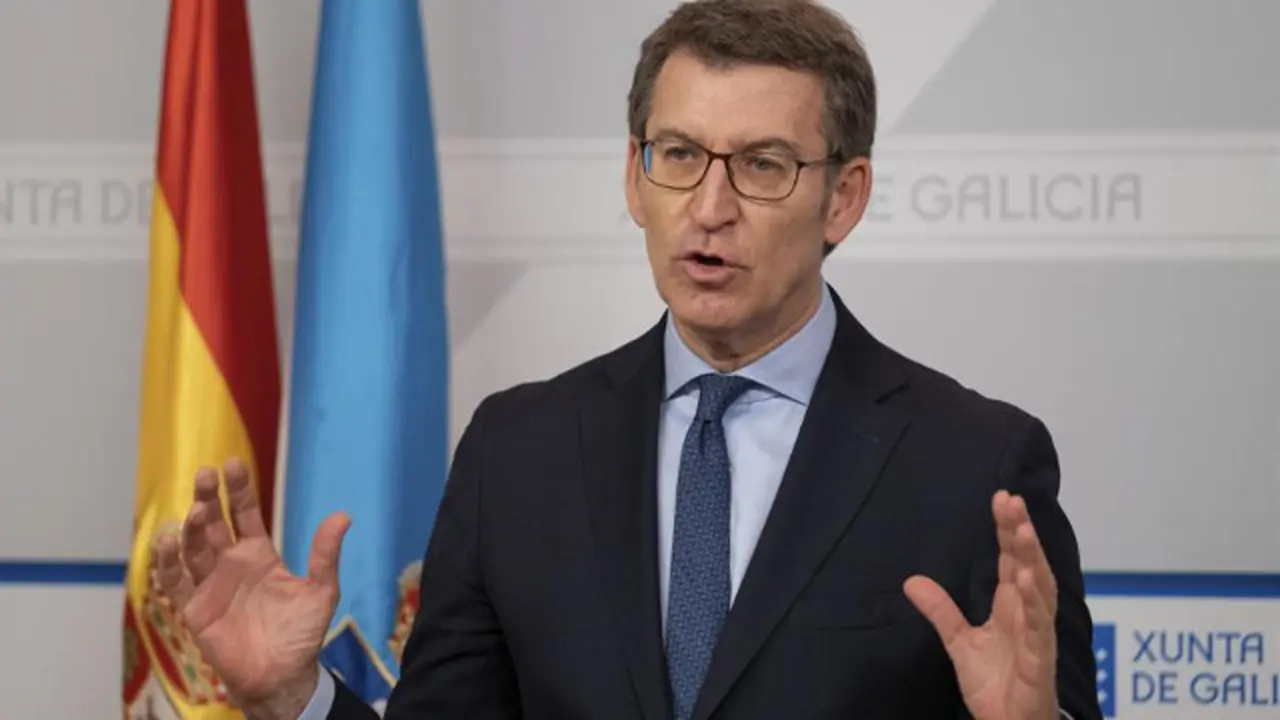 Alberto Núñez Feijóo. DAVID CABEZÓN