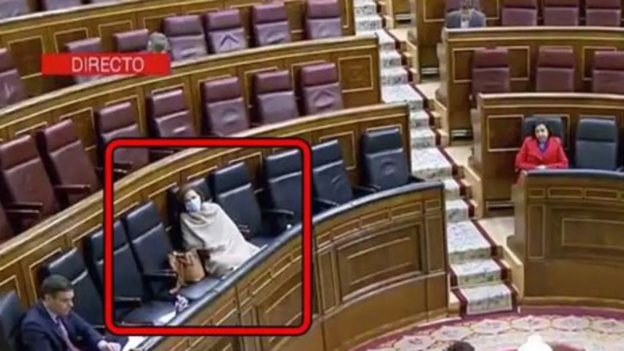 Carmen Calvo, en el Congreso. EP