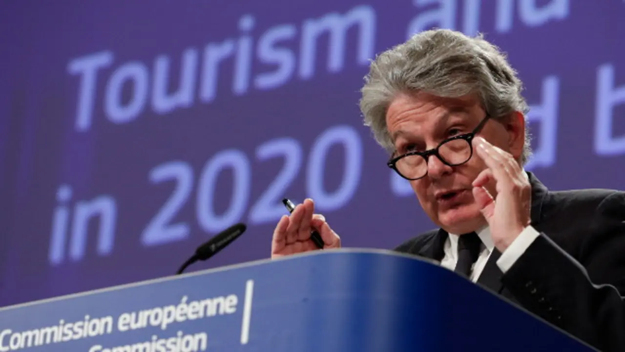 El comisario de Mercado Interior e Industria, Thierry Breton, este miércoles. EFE