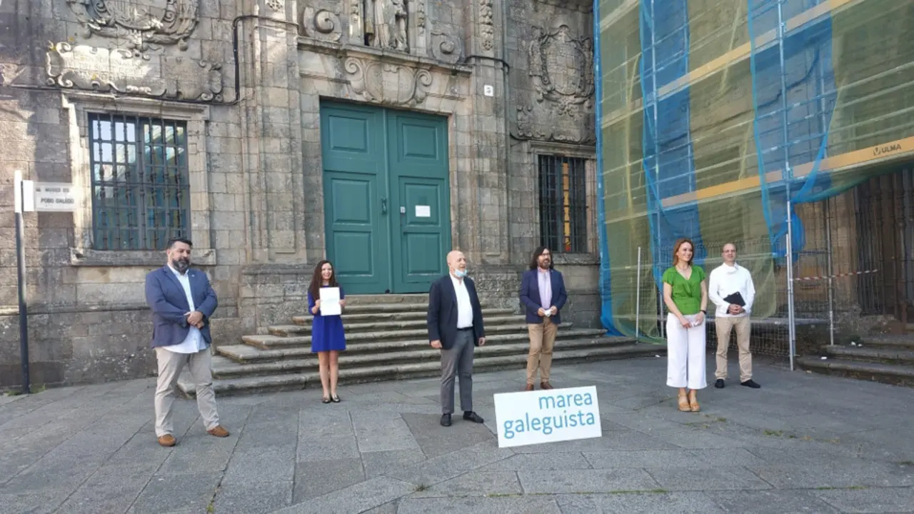 Presentación de Marea Galeguista. EUROPA PRESS