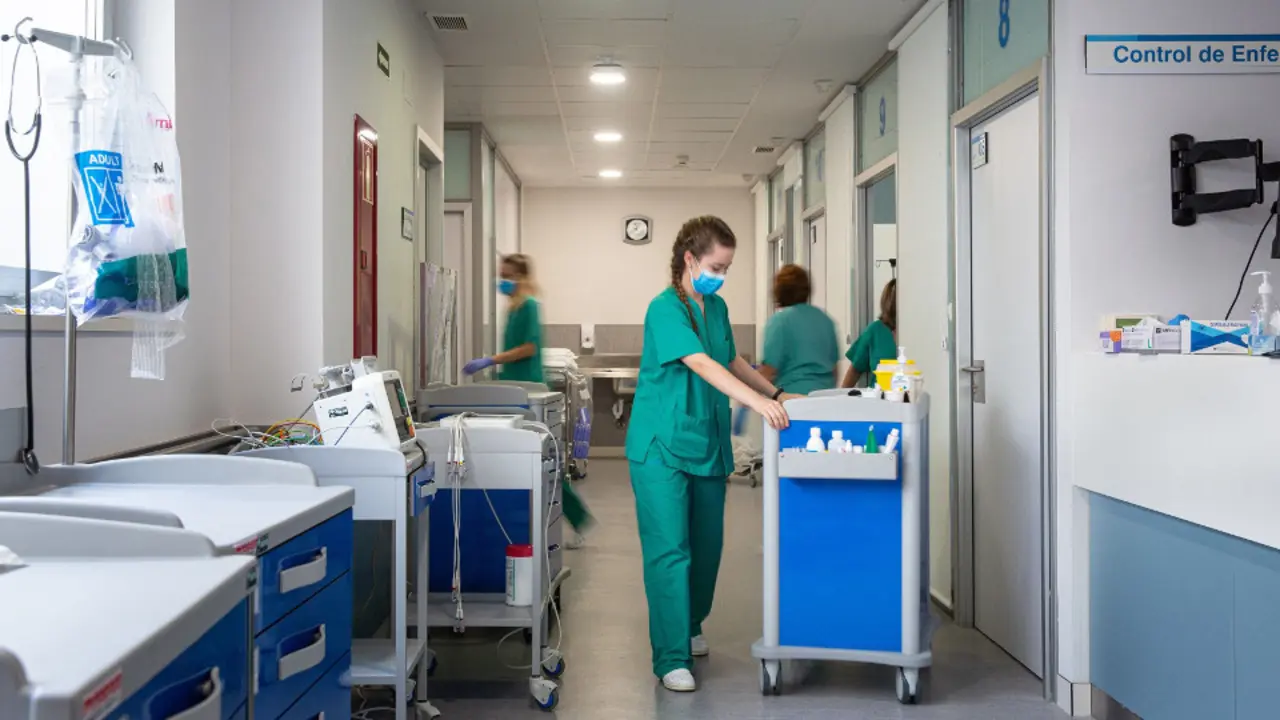 Personal sanitario en un hospital. EFE