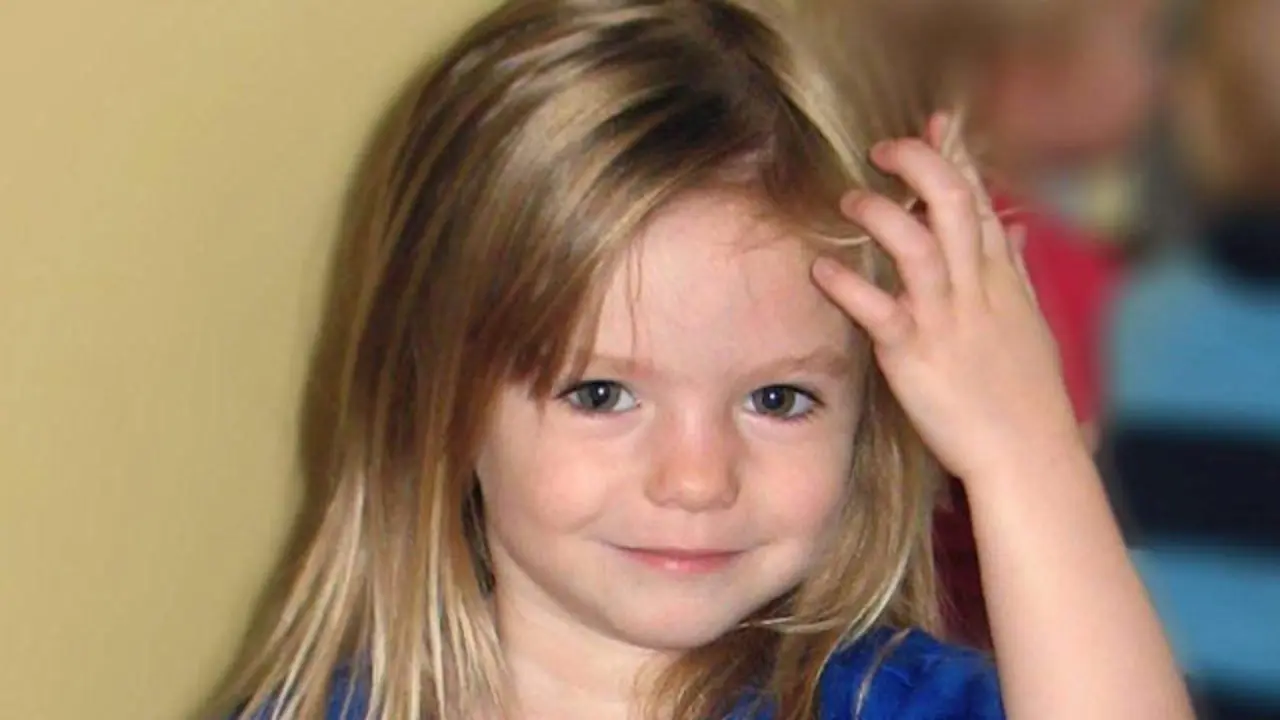 Unha foto da nena Madeleine. AEP