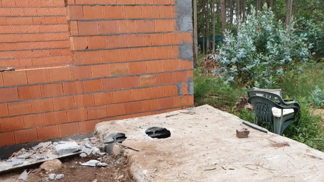 Una de las viviendas registradas.GC