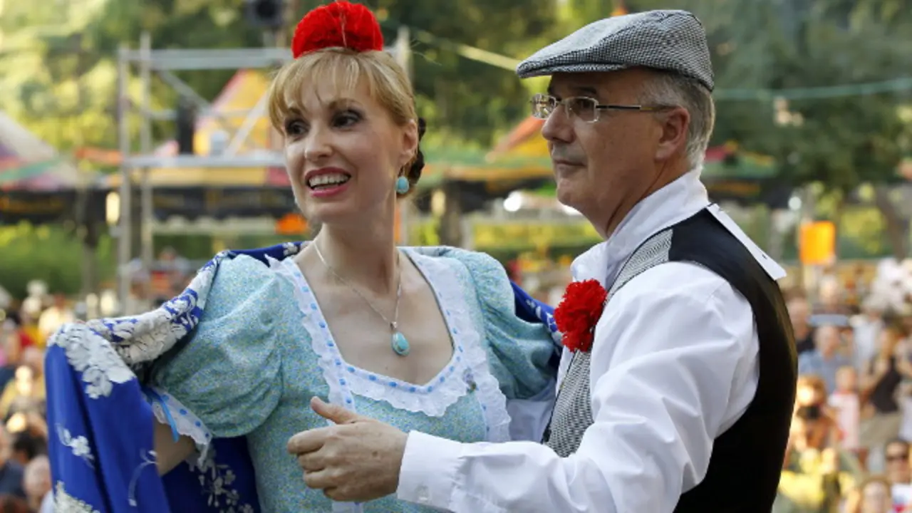 Chulapa e chulapo. ARQUIVO