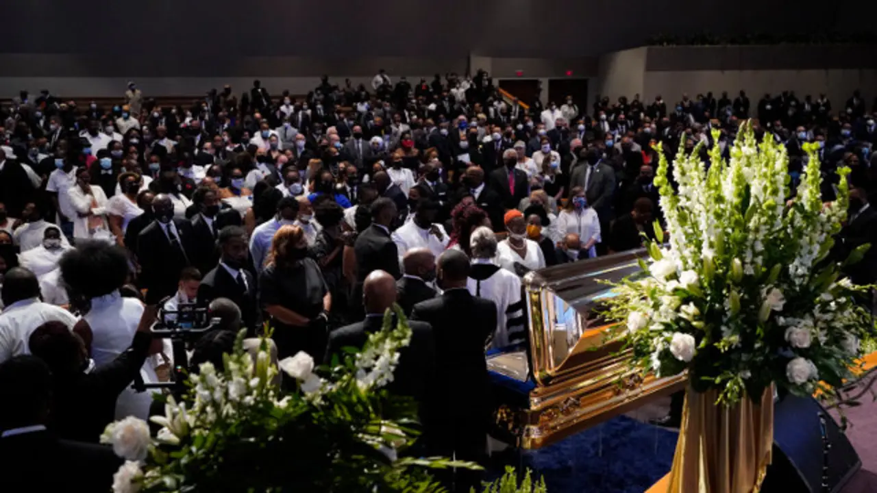 Funeral de George Floyd. DAVID J. PHILLIP (Efe)