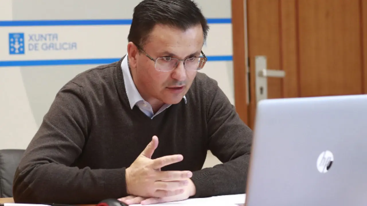 O conselleiro de Medio Rural, José González. EFE