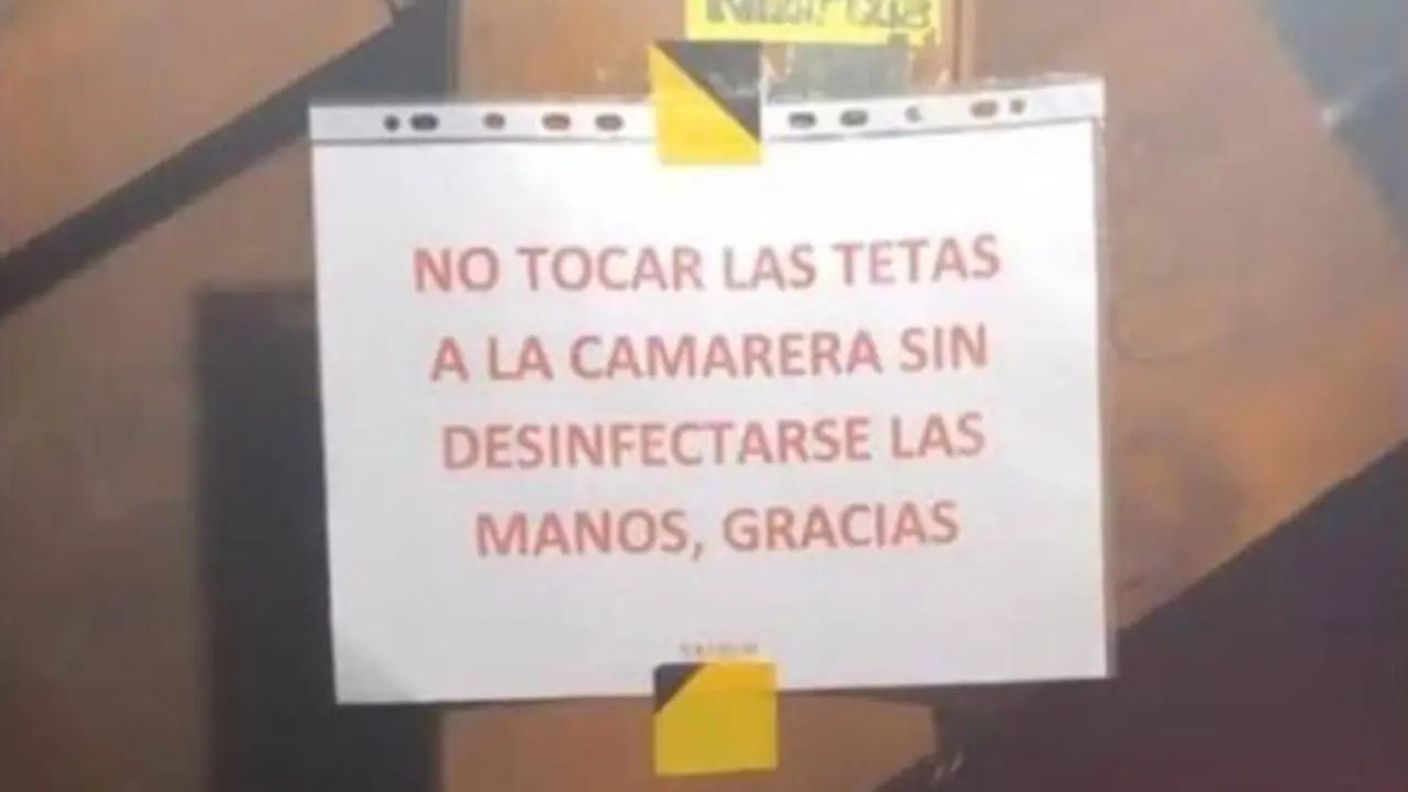 O polémico cartel. FACEBOOK