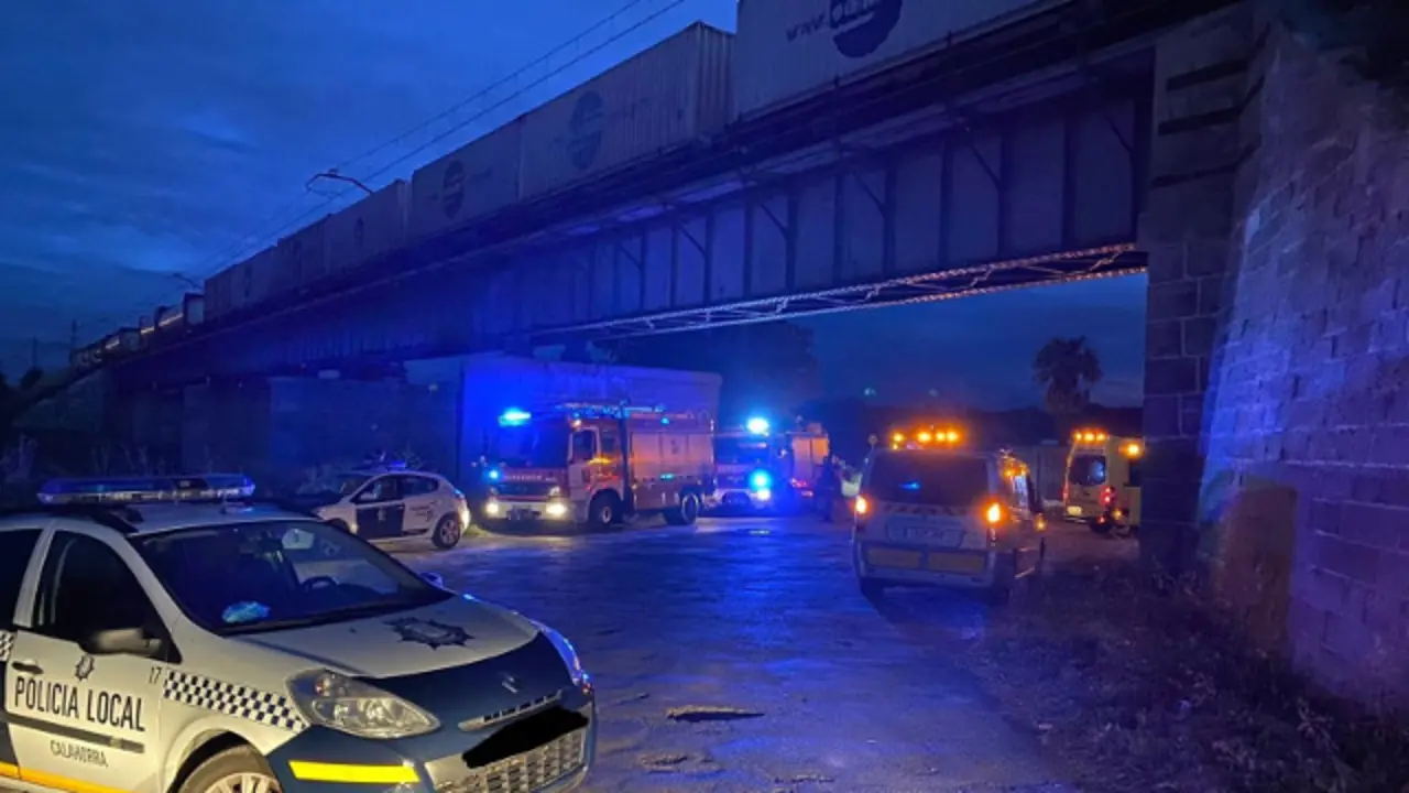 Lugar en el que se registró el siniestro. ANTONIO SOLA (EP)