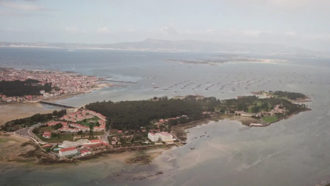 Vista de A Toxa. ARCHIVO