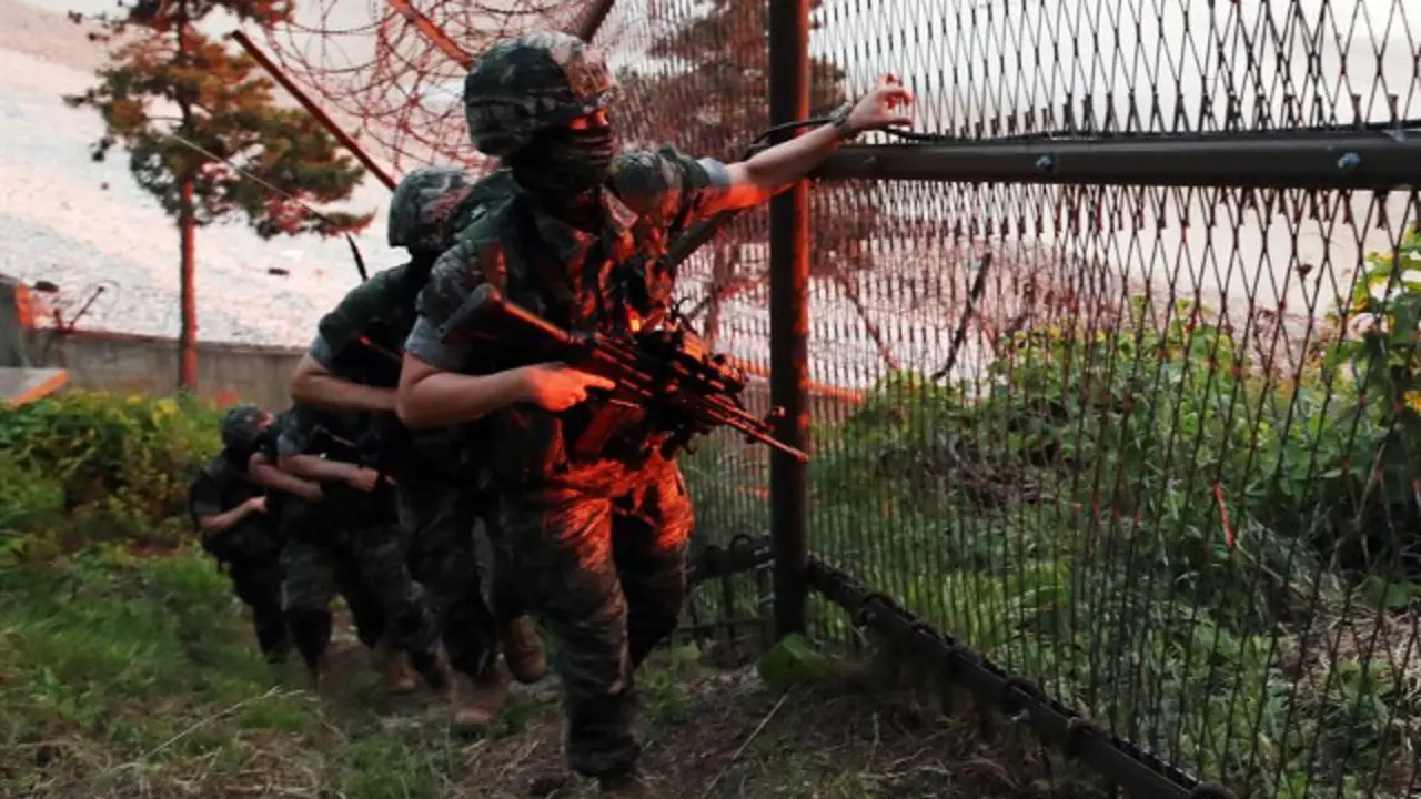 Marines surcoreanos. EFE