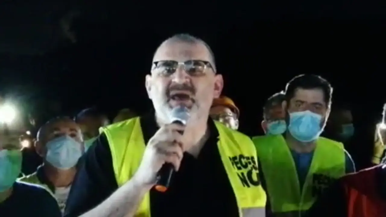 Antón Losada, en San Cibrao