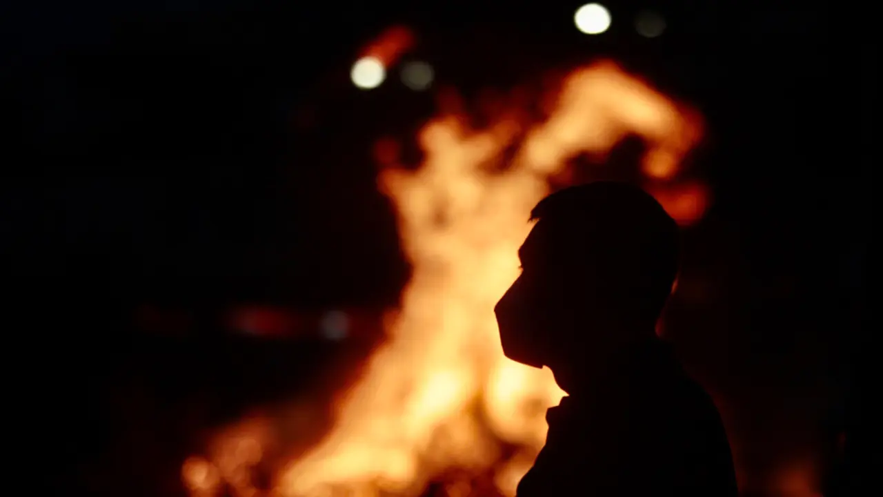 RAFA Marín. Fogueira en Cantodarea. As 22.00 queiman a primeira