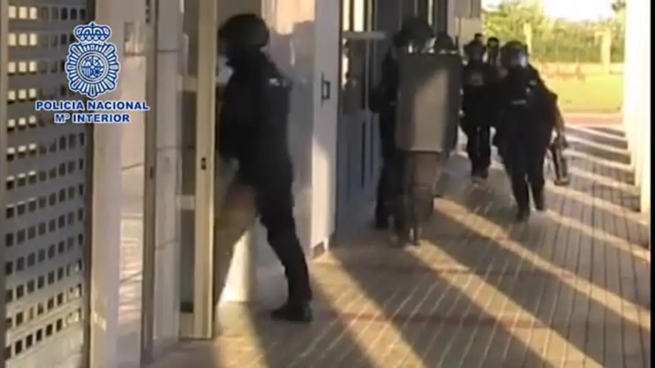 Operación contra el tráfico de armas. EP