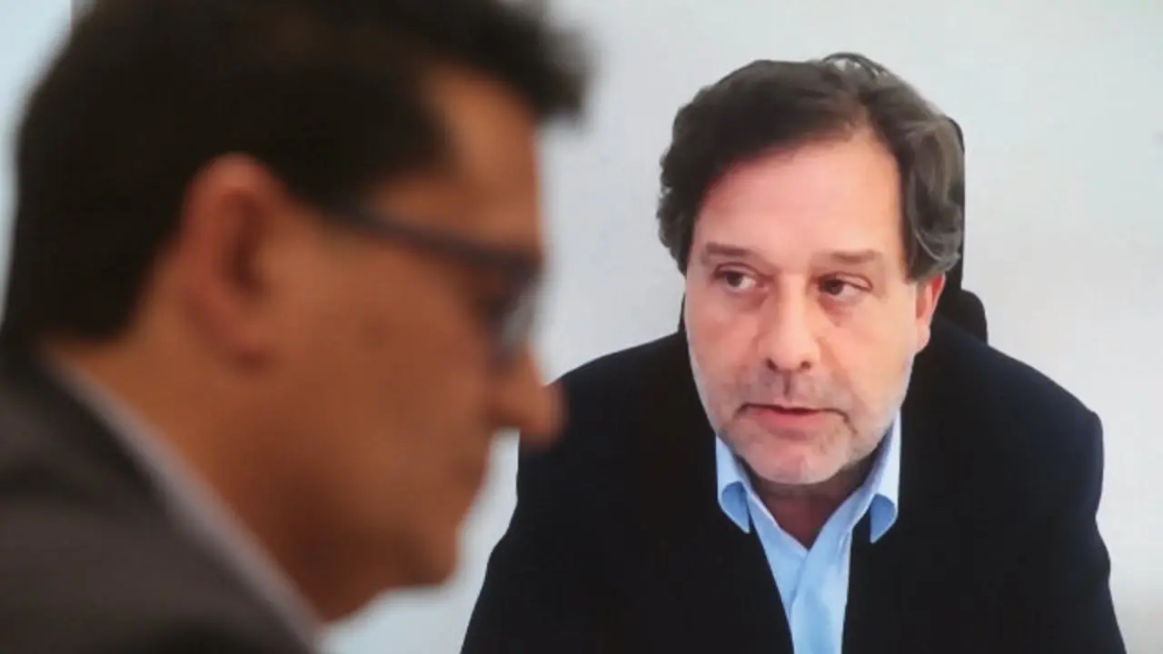 RAFA 18.00 horas. Redaccion Diario. Videconferencia con Ignacio Rivera. Modera Miguel Angel Rodriguez. Varias fotos