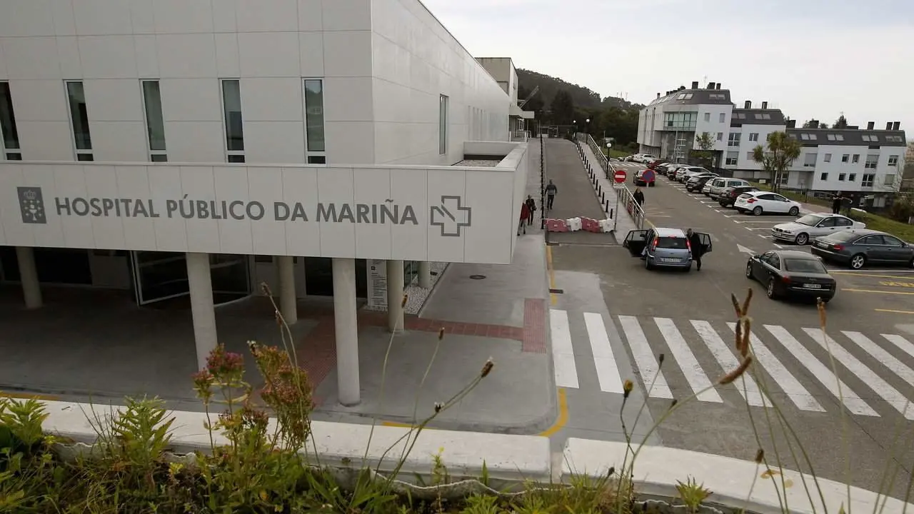 Hospital da Mariña, en Burela.JMª ÁLVEZ