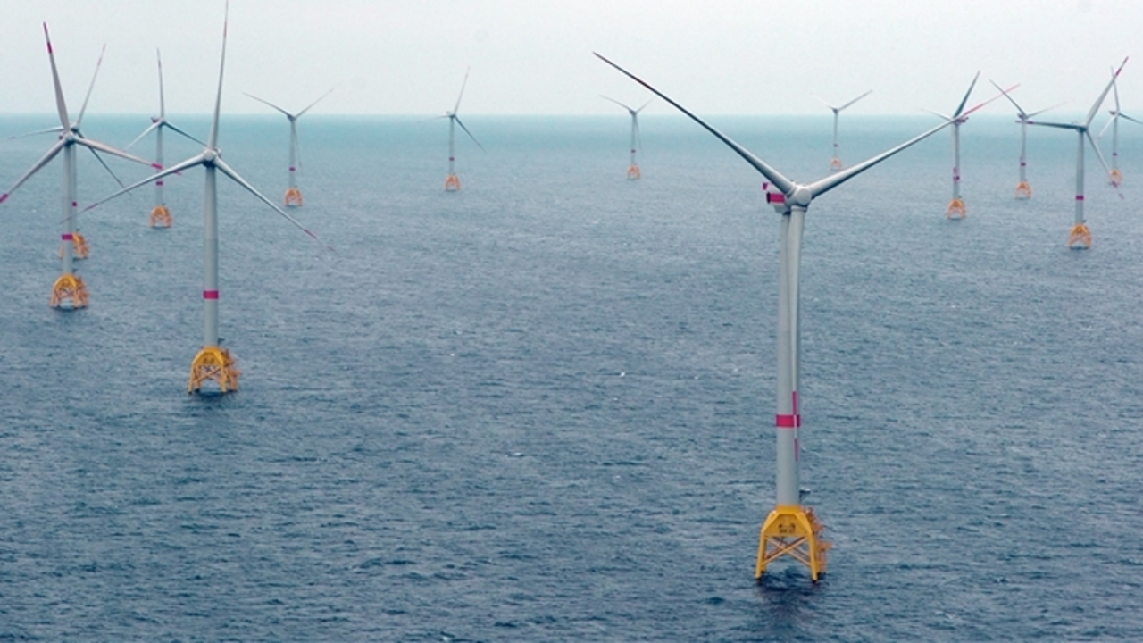 El parque desarrollado por Iberdrola en Alemania con componentes de Navantia y Windar. EP